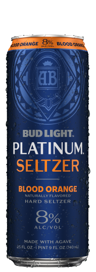 Bud Light Platinum Seltzer Blood Orange