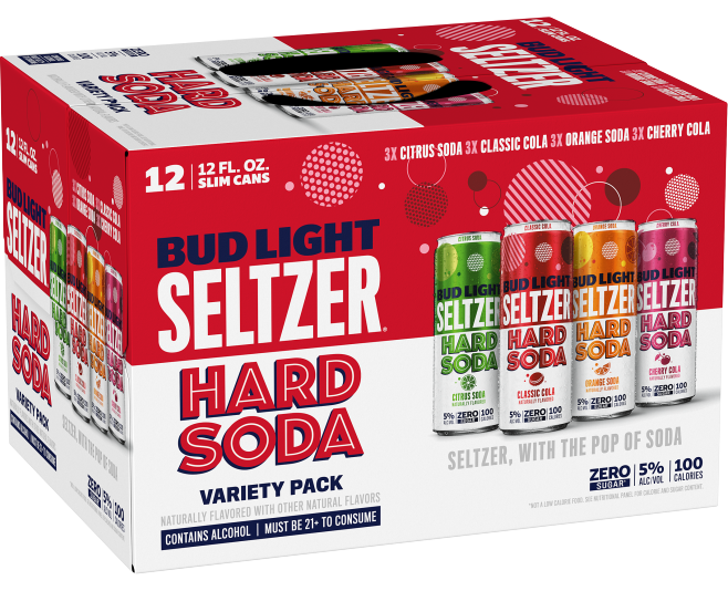Bud Light Seltzer Hard Soda Variety Pack