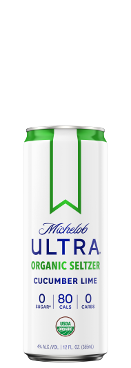 Michelob Ultra Organic Seltzer Cucumber Lime