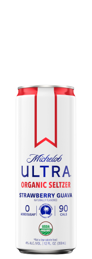 Michelob Ultra Organic Seltzer Strawberry Guava