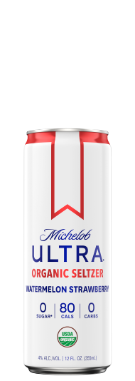 Michelob Ultra Organic Seltzer Watermelon Strawberry