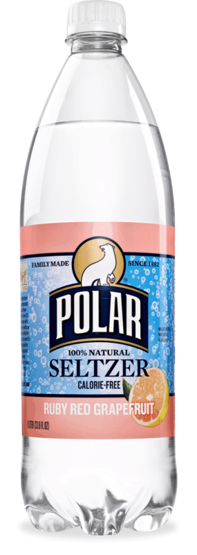 Polar Seltzer Ruby Red Grapefruit